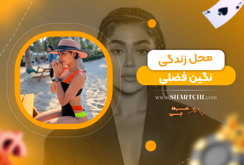 محل زندگی نگین فضلی